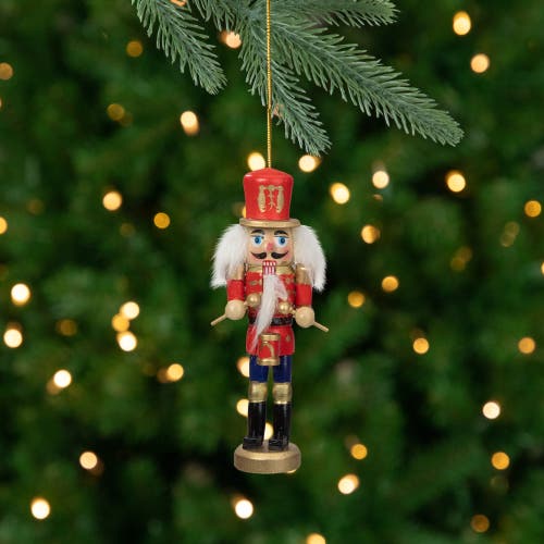 Northlight 6-count Red And Blue Classic Nutcracker Christmas Ornaments In Multi