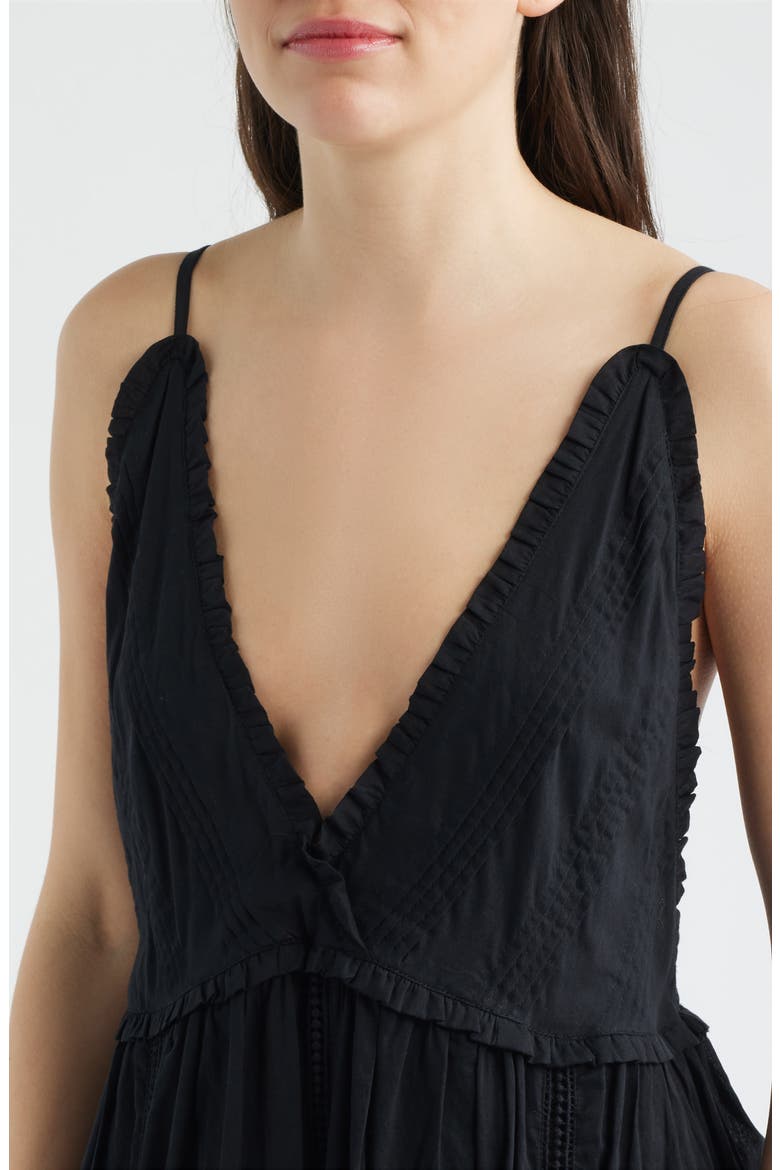 Philyra Sleeveless Maxi Dress, Alternate, color, NOIR