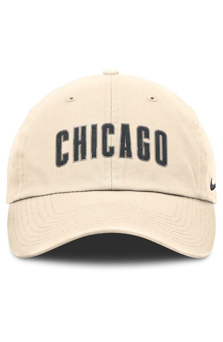 Nike Men's Nike Natural Chicago Cubs Camo Pack Club Adjustable Hat, Alternate, color, Natural