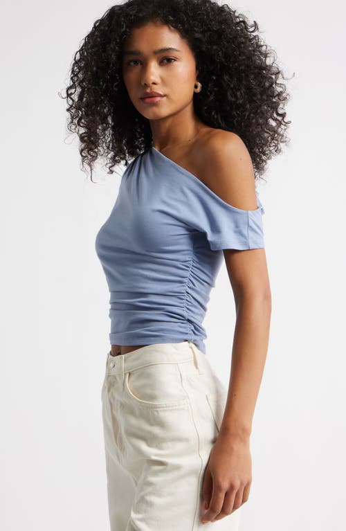 Open Edit Ruched Off The Shoulder T-shirt