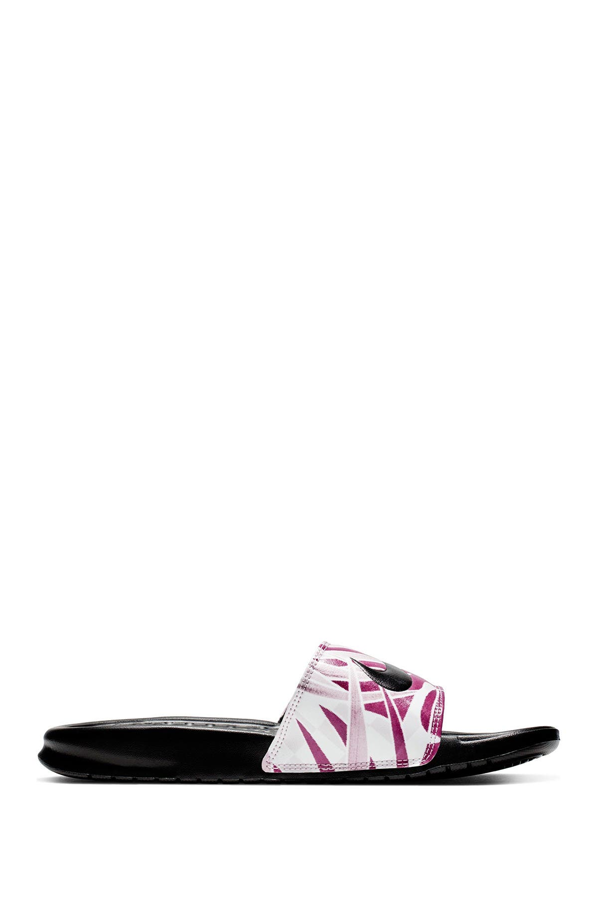 Nike 'Benassi - Just Do It' Print Sandal, Alternate, color, 