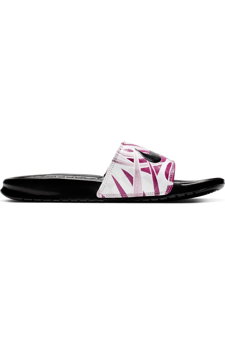 Nike 'Benassi - Just Do It' Print Sandal, Alternate, color,