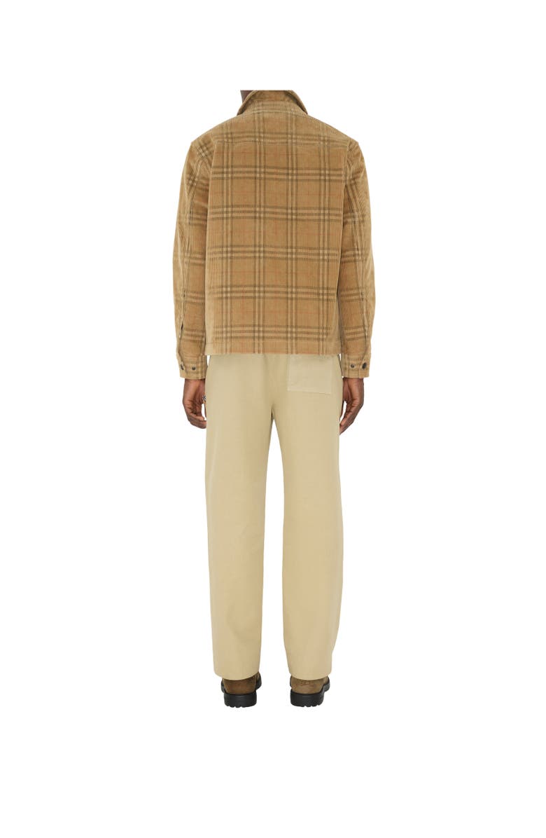 Burberry Check Corduroy Overshirt, Alternate, color, 