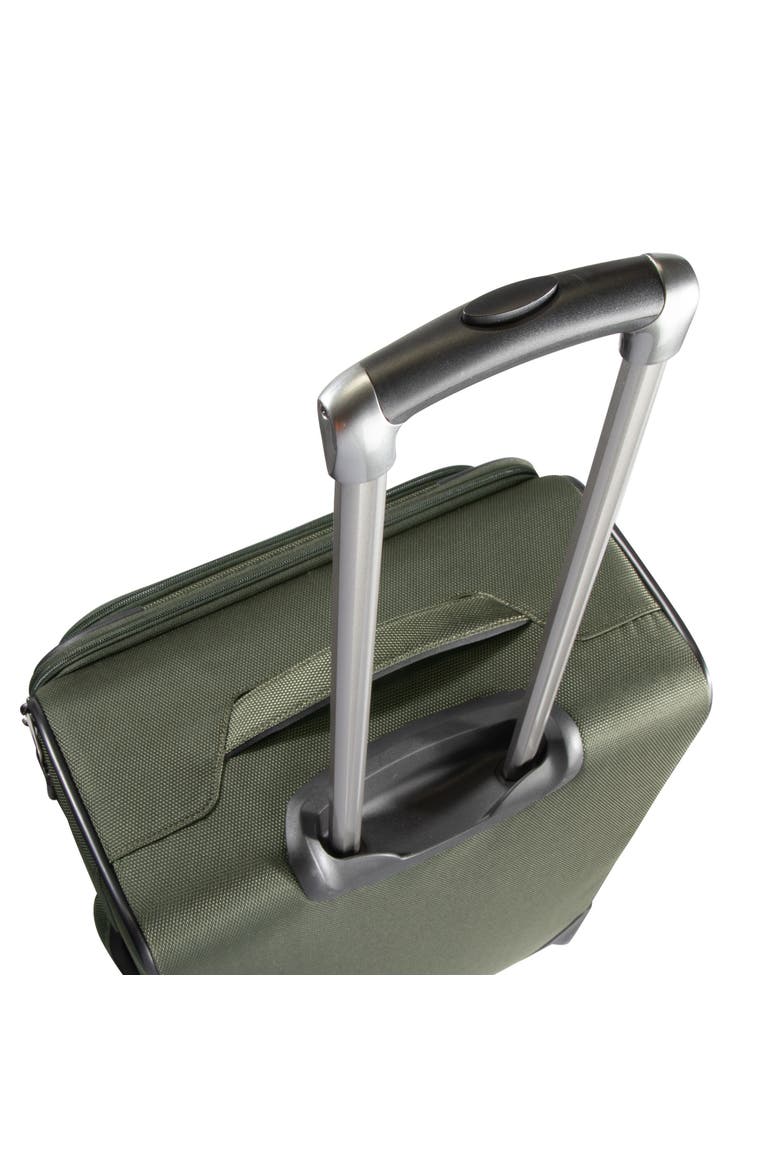 Ashbury Softside Luggage, Expandable Suitcase, Lightweight Sustainable rPET Travel Bag with TSA Lock & Dual Spinner Wheels, 24-inch Medium Check-in, Alternate, color, Pine
