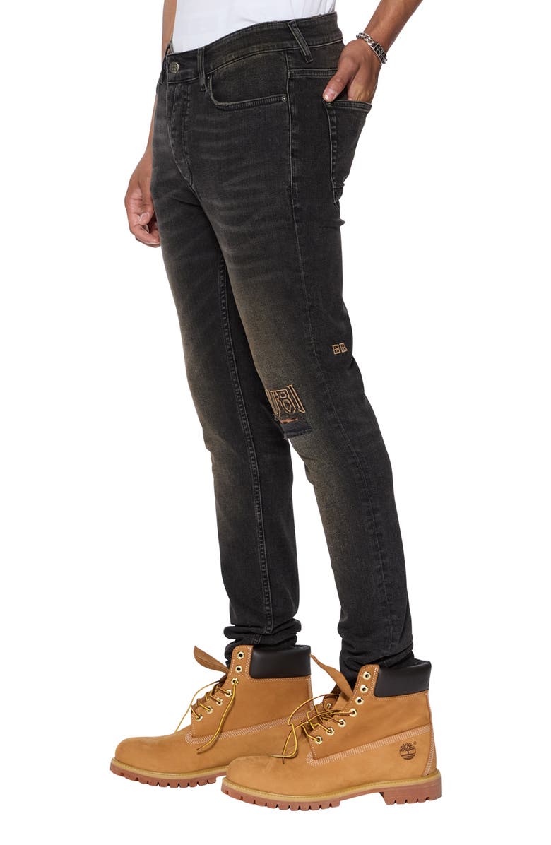 Ksubi Van Winkle Kingdom Repair Skinny Jeans, Alternate, color,