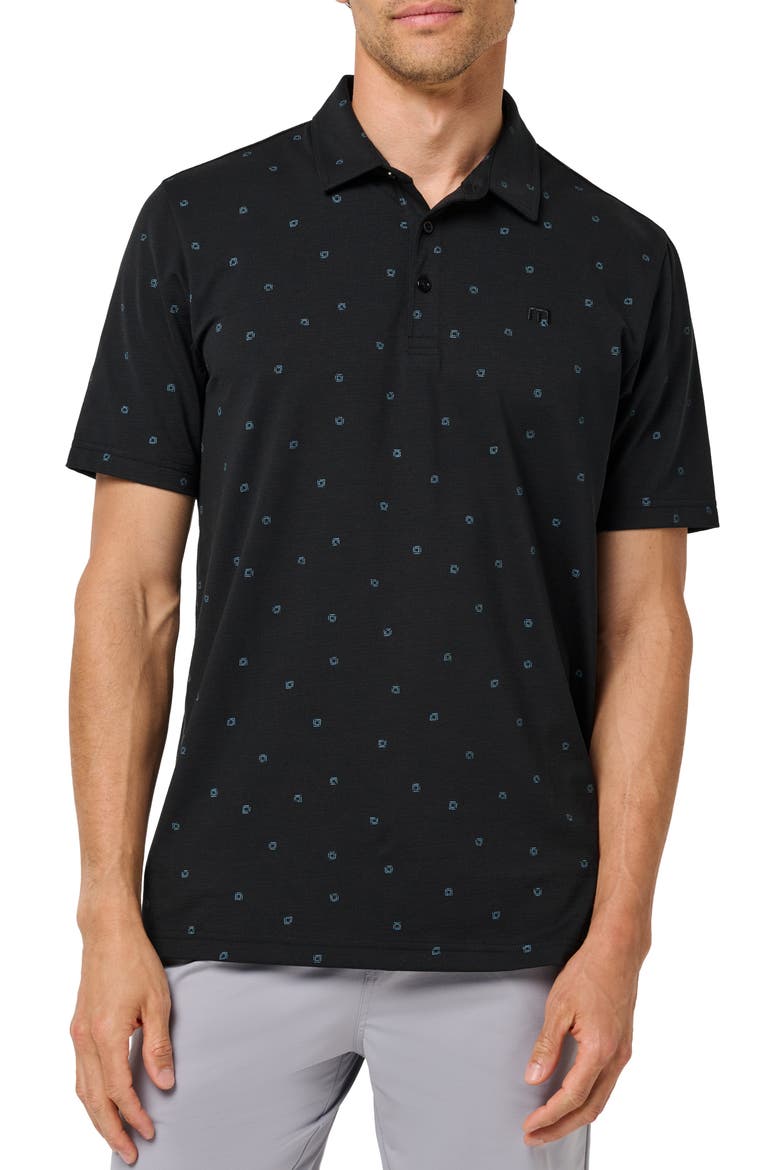 Performance Jersey Polo, Main, color, BLACK
