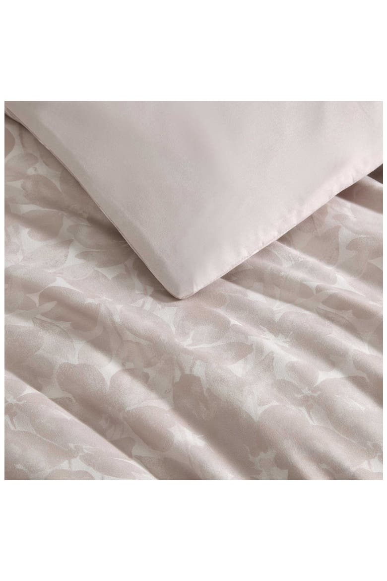 Floral Ripple 3-Piece Duvet Cover Set, Alternate, color, SOFT PINK