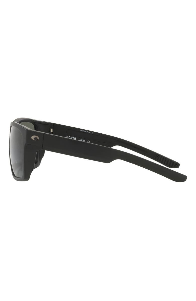 Costa Del Mar 57mm Polarized Square Sunglasses, Alternate, color,