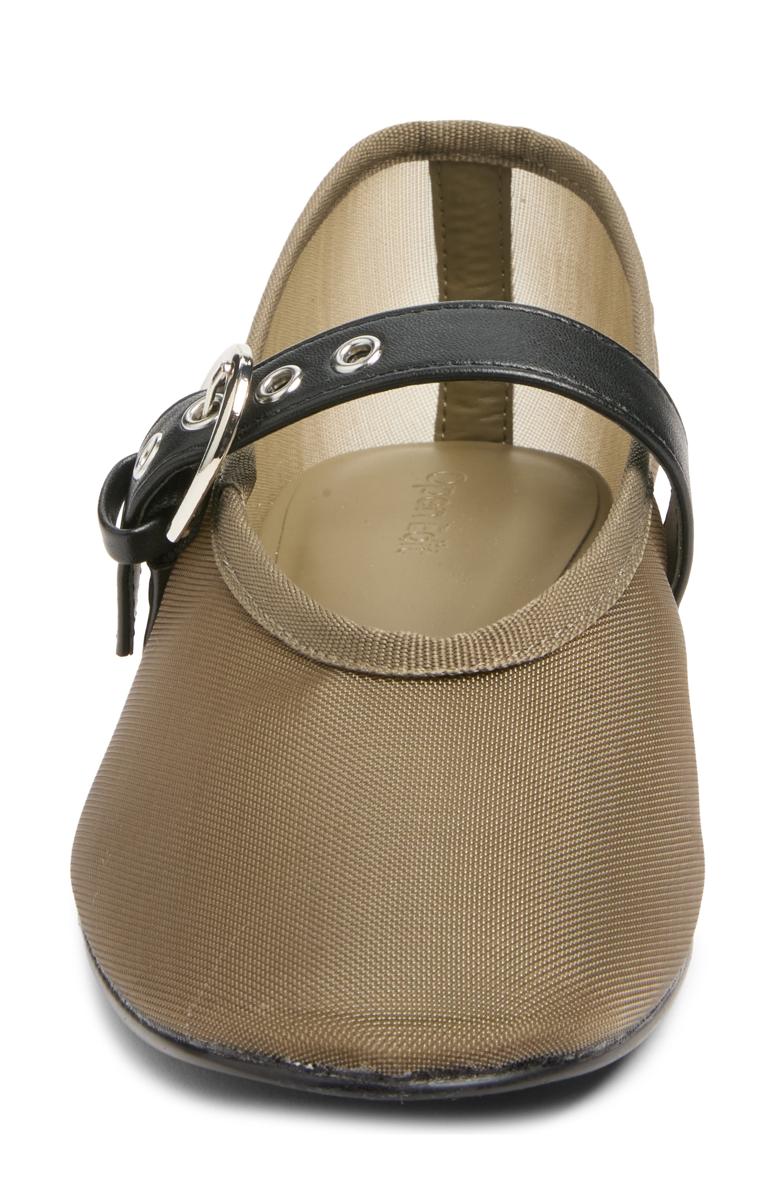 Esme Mary Jane Flat, Alternate, color, OLIVE SHADOW