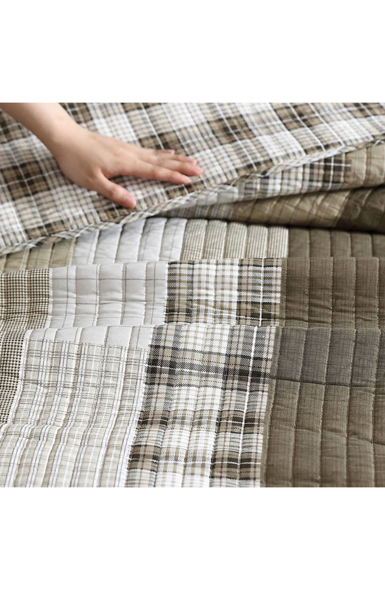 Eddie Bauer Fairview Reversible Cotton Quilt & Sham, Alternate, color,