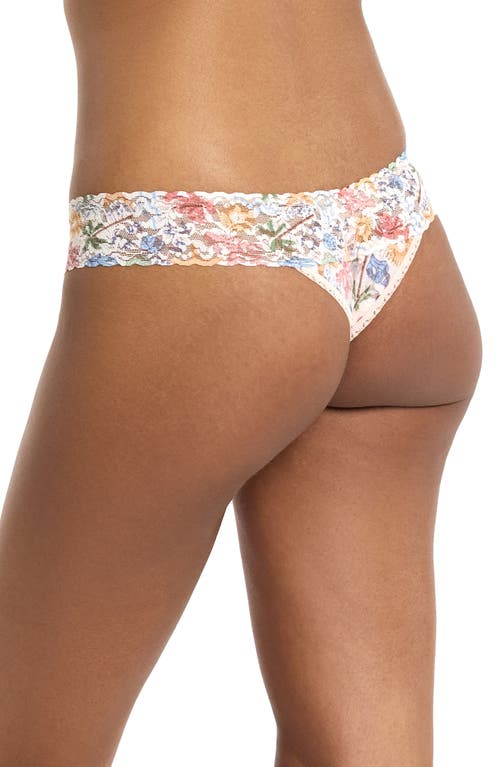 Hanky Panky Print Low Rise Thong