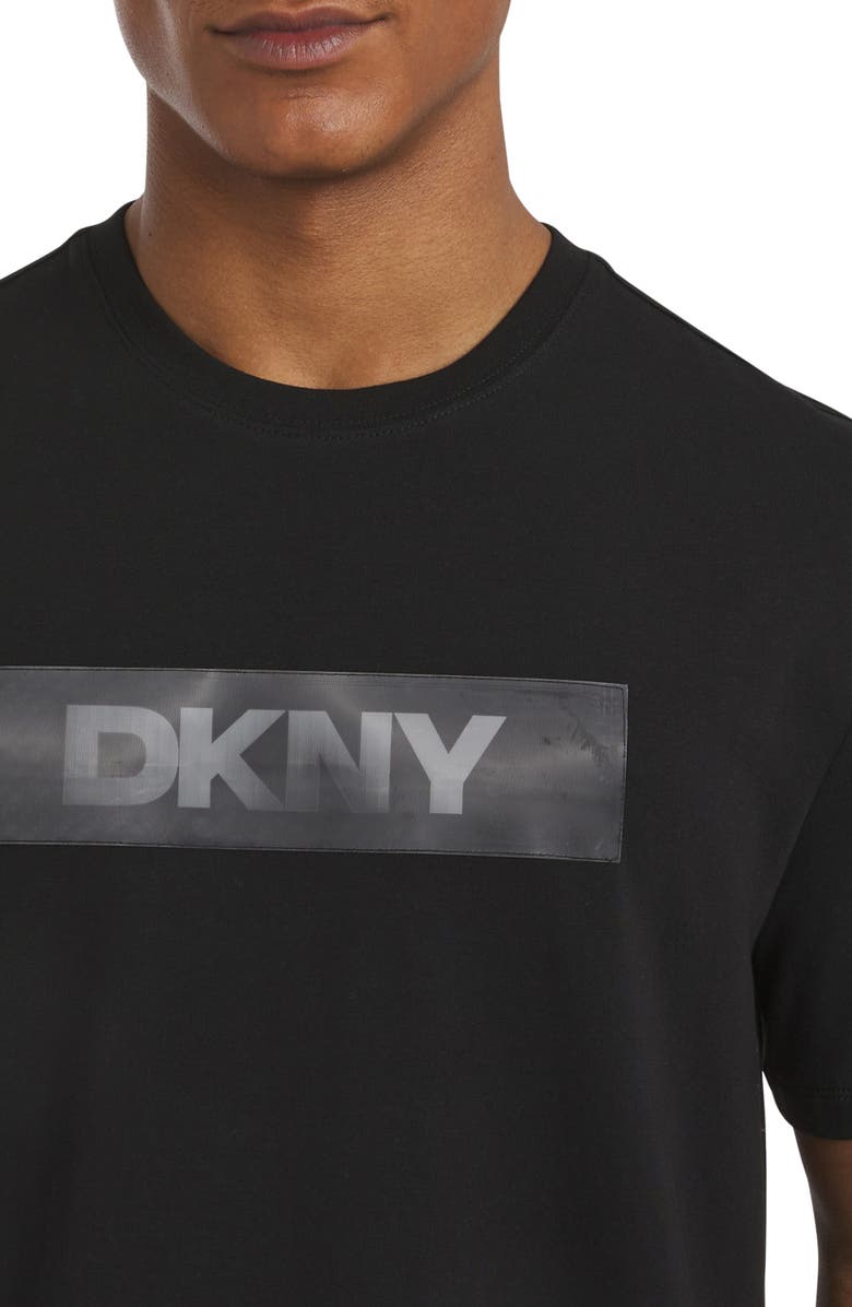 DKNY SPORTSWEAR Paradise Patch Graphic T-Shirt, Alternate, color, Black