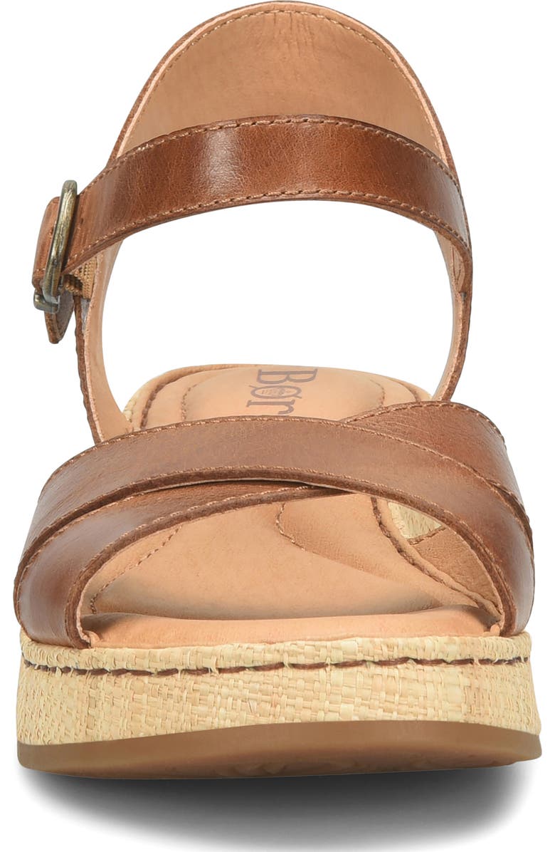 Børn Cannes Slide Sandal, Alternate, color, Tan Leather