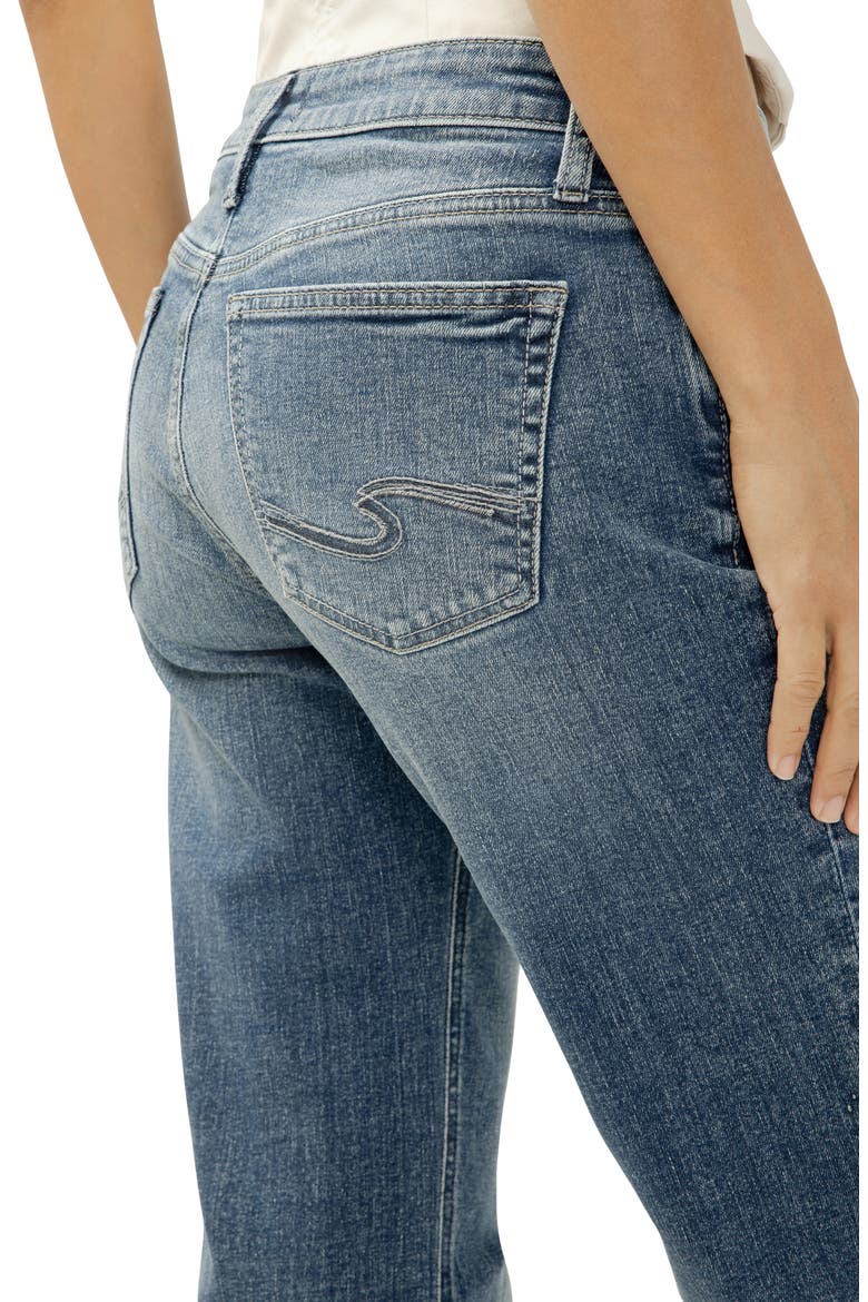 Chelsea Ripped Boyfriend Ankle Straight Leg Jeans, Alternate, color, MALABAR