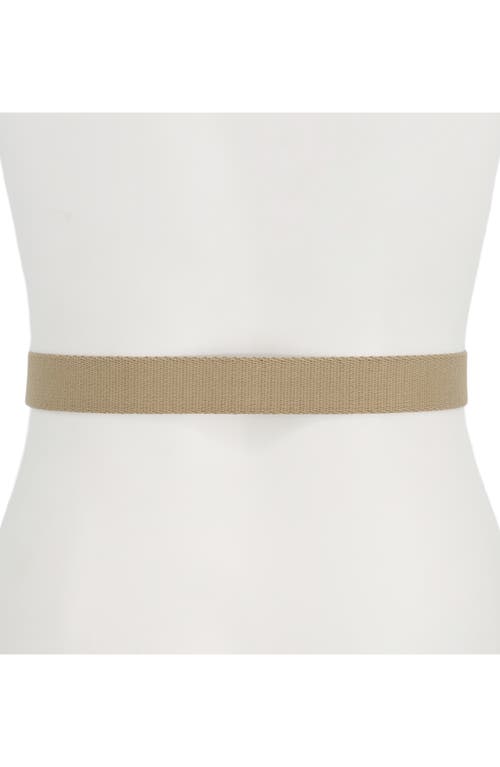 Vince D-ring Webbing Belt In Sandbar