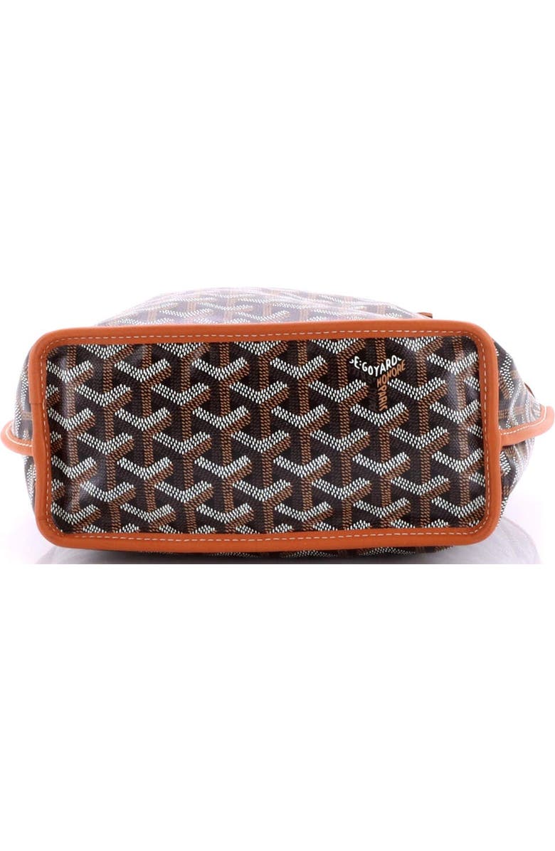 Pre-Owned Goyard Anjou Reversible Tote Coated Canvas Mini, Alternate, color, Brown