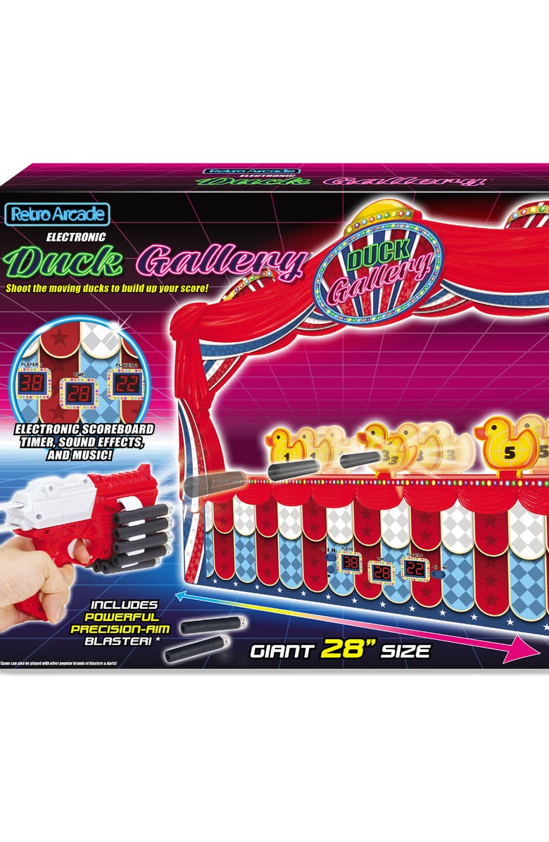 Ambassador Games Duck Shooting Gallery 28" Tabletop Game 6+, Main, color, Multicolored