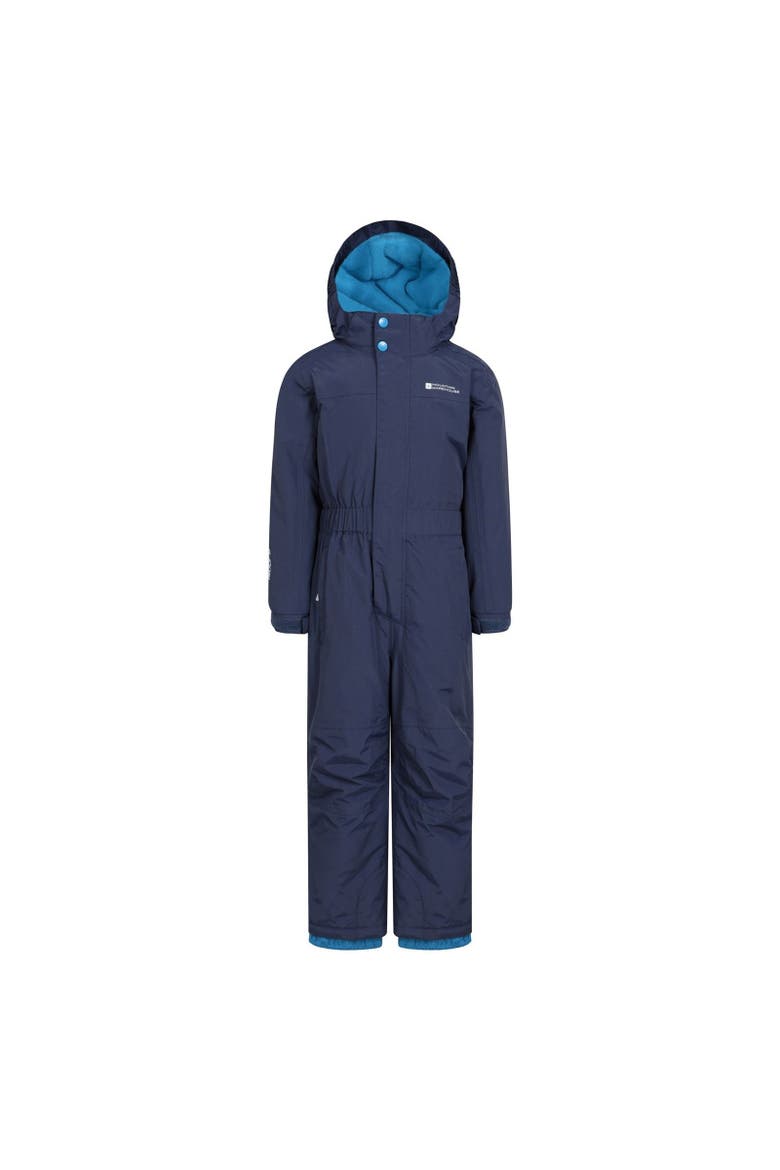 Childrens/kids Cloud All In One Waterproof Snowsuit, Main, color, Navy