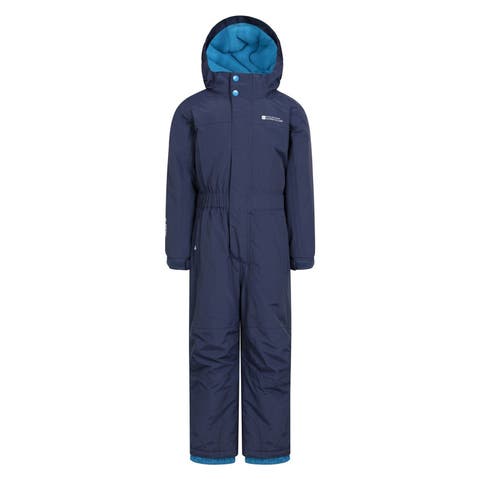 Childrens/kids Cloud All In One Waterproof Snowsuit