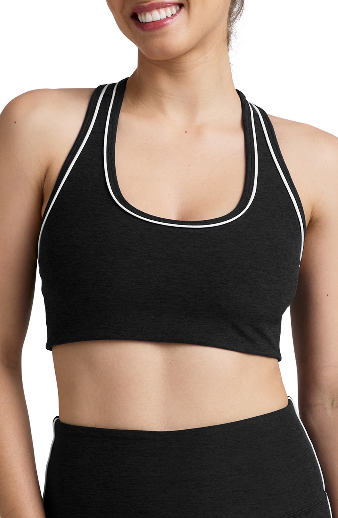 Space Dye Racerback Sports Bra