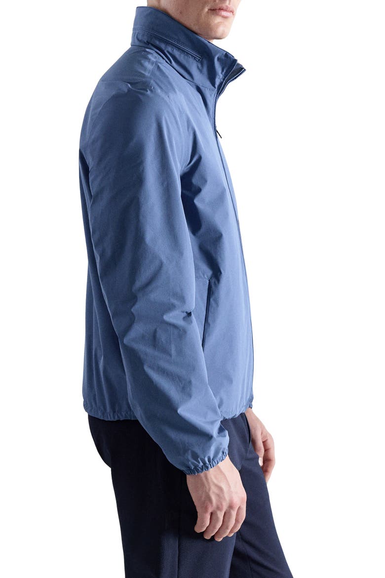 Waterproof Zip Front Jacket, Alternate, color, VIBRANT BLUE