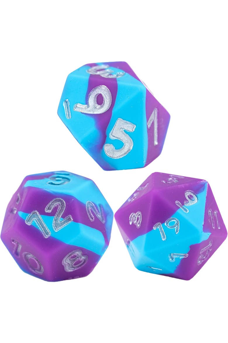Psionic Combat Antistress Dice 7Pc, Alternate, color, Multicolored