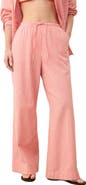 Marine Layer Seersucker Wide Leg Pants