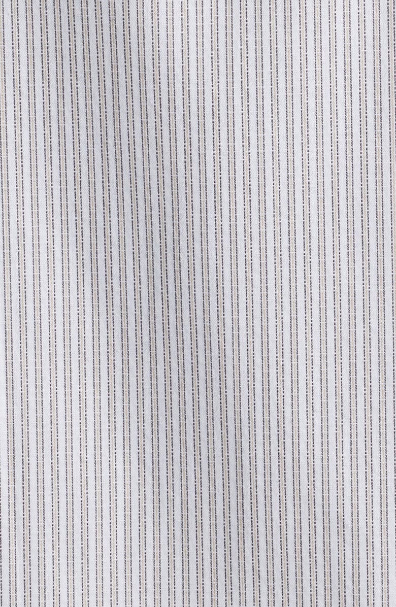 Siragusa Sinai Collection Luxe Cotton Dress Shirt, Alternate, color, Beige