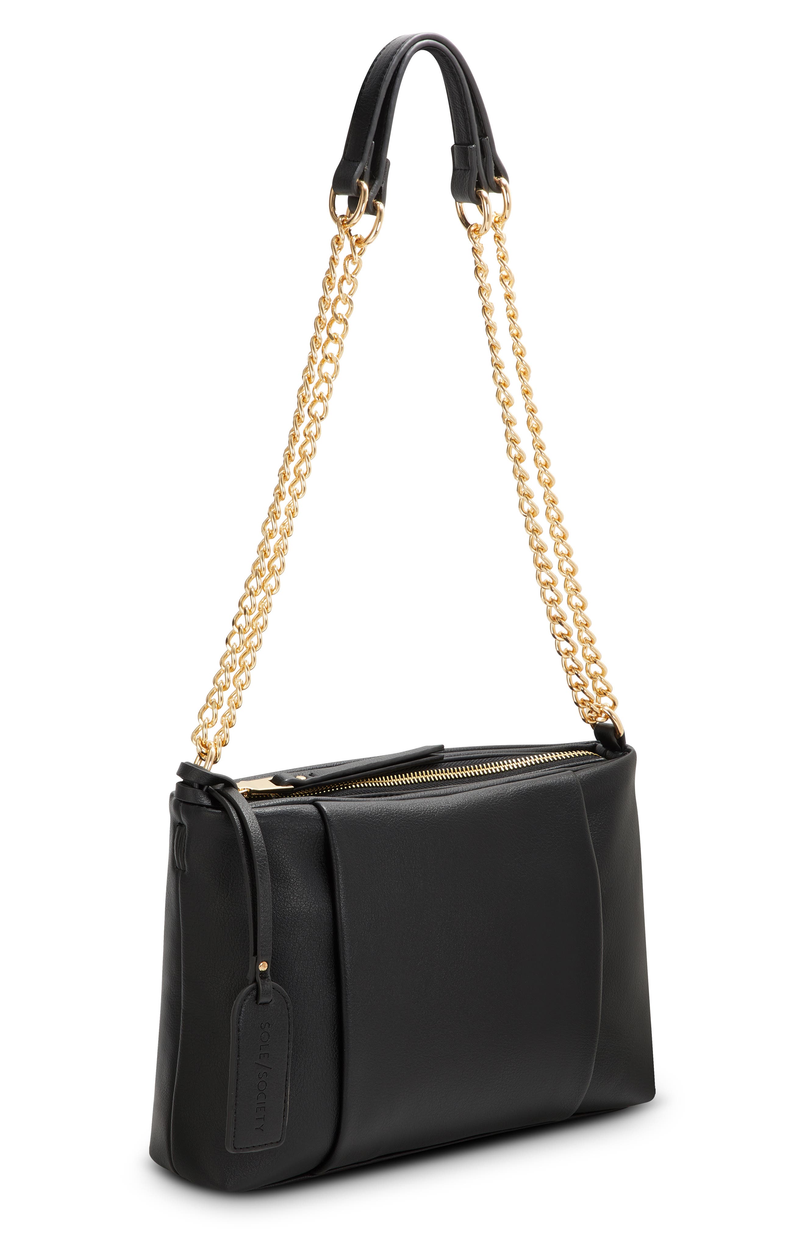 Sole Society Fayth Faux Leather Crossbody Bag, Alternate, color, 