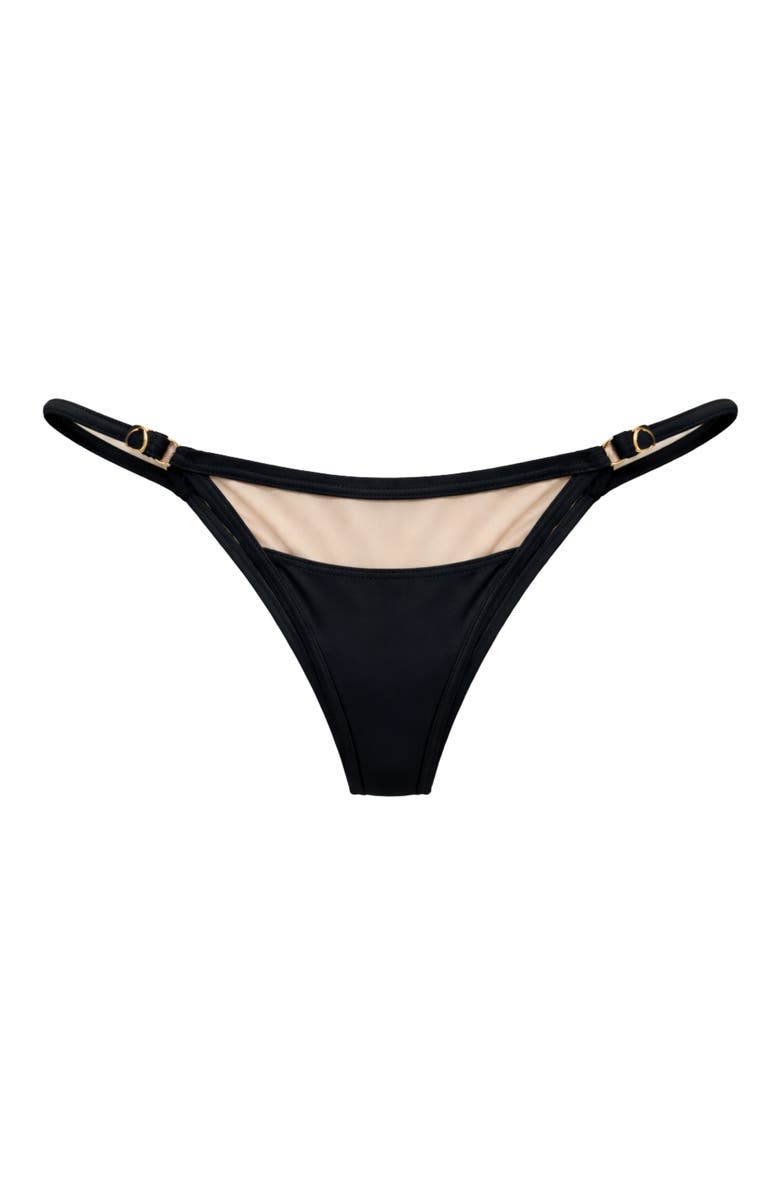 Ivy Swimwear Bianca Bikini Bottom, Main, color, Black