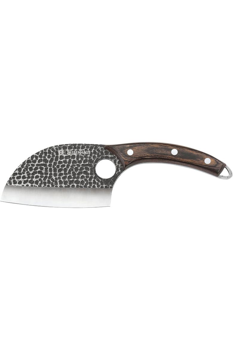 Keeper 9.8-Inch Chef's Knife with Pakkawood Handle, Main, color, Silver