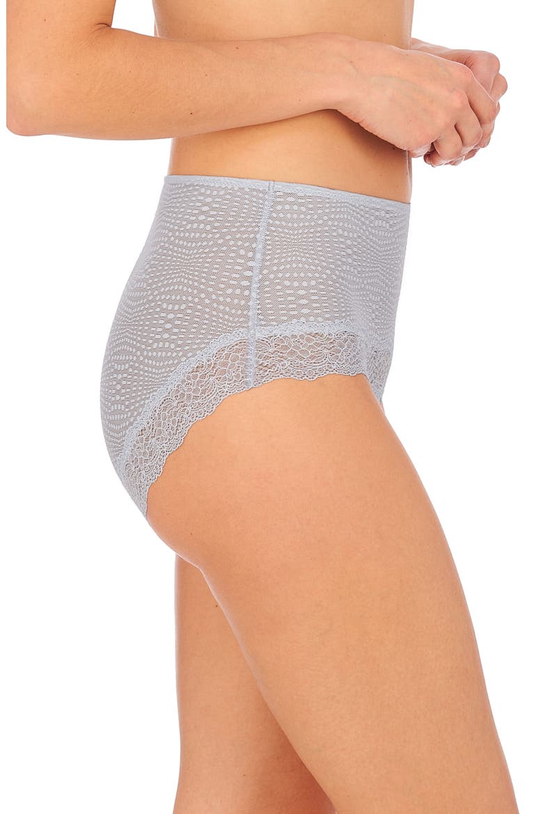 Beyond Stretch Lace Briefs, Alternate, color, BLUE MIST