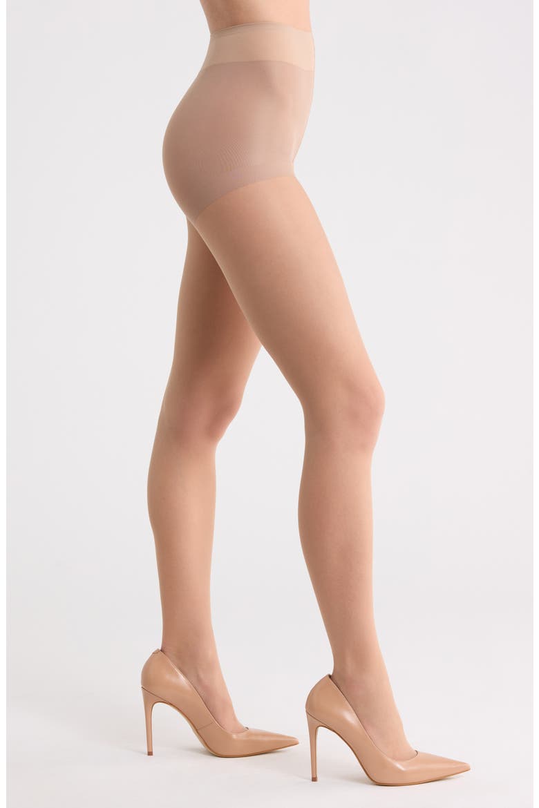 2-Pack Sheer Control Top Pantyhose, Main, color, NATURAL