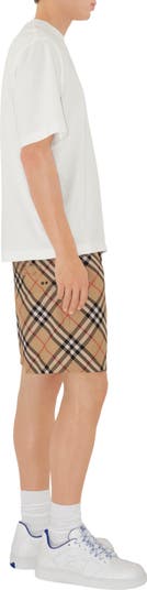 【送料&関税込】Burberry Check Bermuda Shorts Burberry Check Bermuda shorts in beige - Burberry | Mytheresa