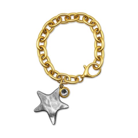 Prescott Two-Tone Star Bracelet