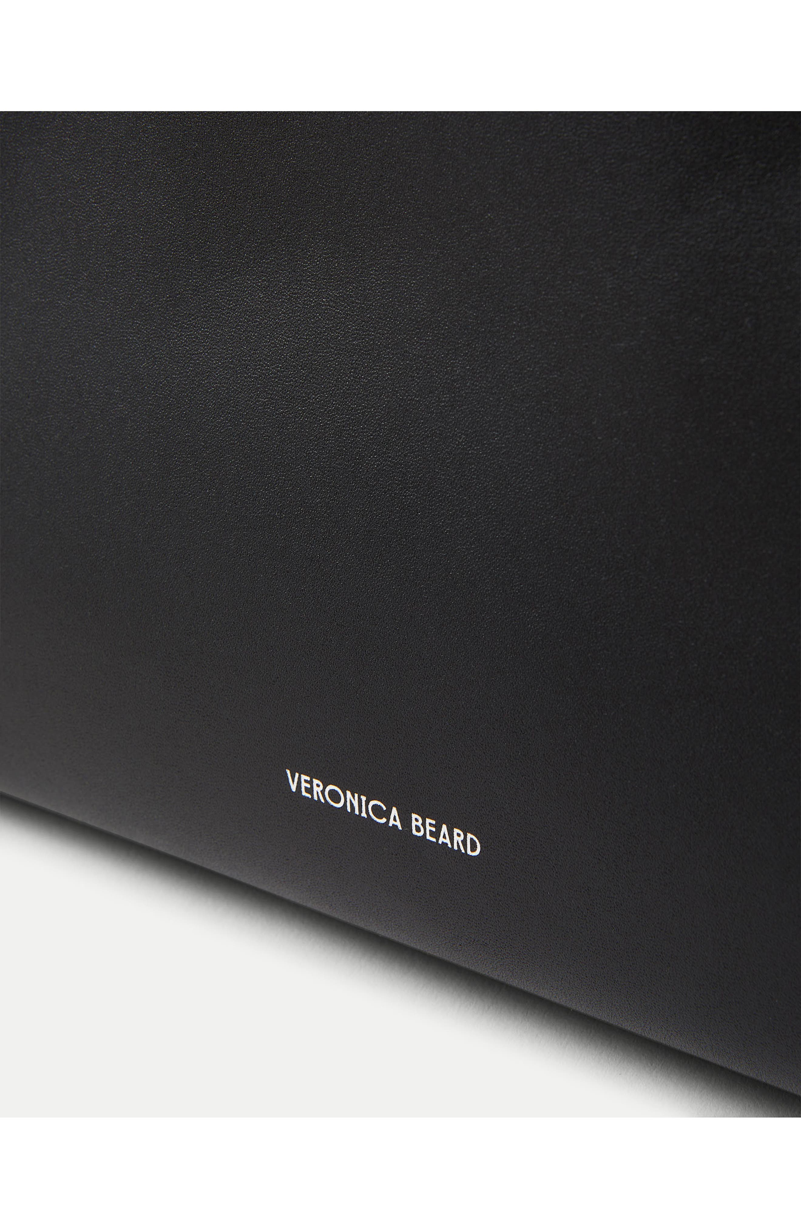 Veronica Beard Small Vida Shoulder Bag, Alternate, color, Black