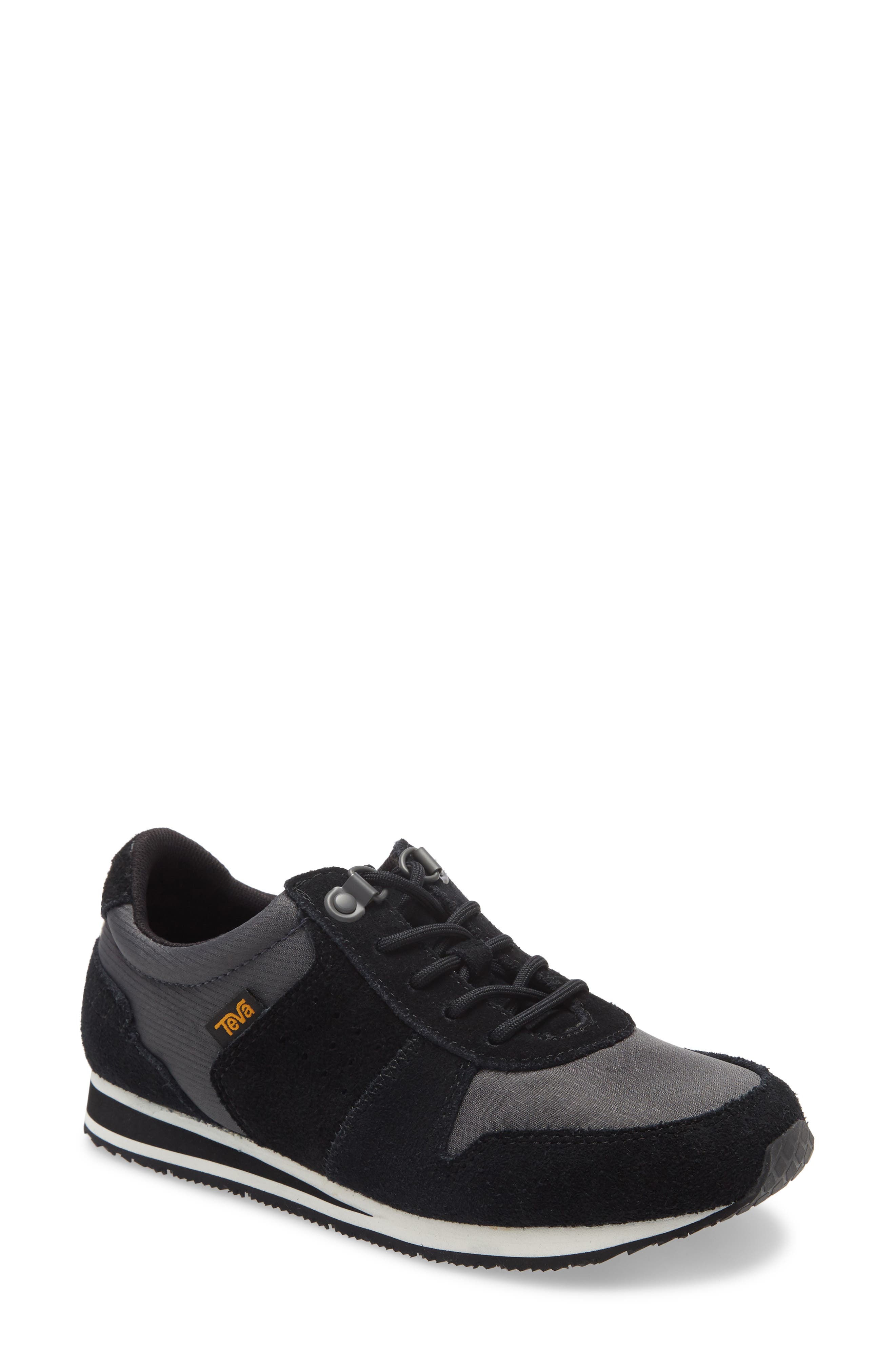 Highside 84 Low Top Sneaker, Main, color, BLACK SUEDE