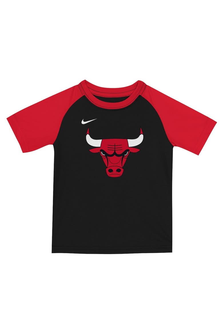 Youth Nike  Red/Black Chicago Bulls Practice T-Shirt & Shorts Set, Alternate, color, Red