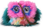 Kurt Geiger London Micro Oxford Mascot Faux Fur and Leather Shoulder Bag