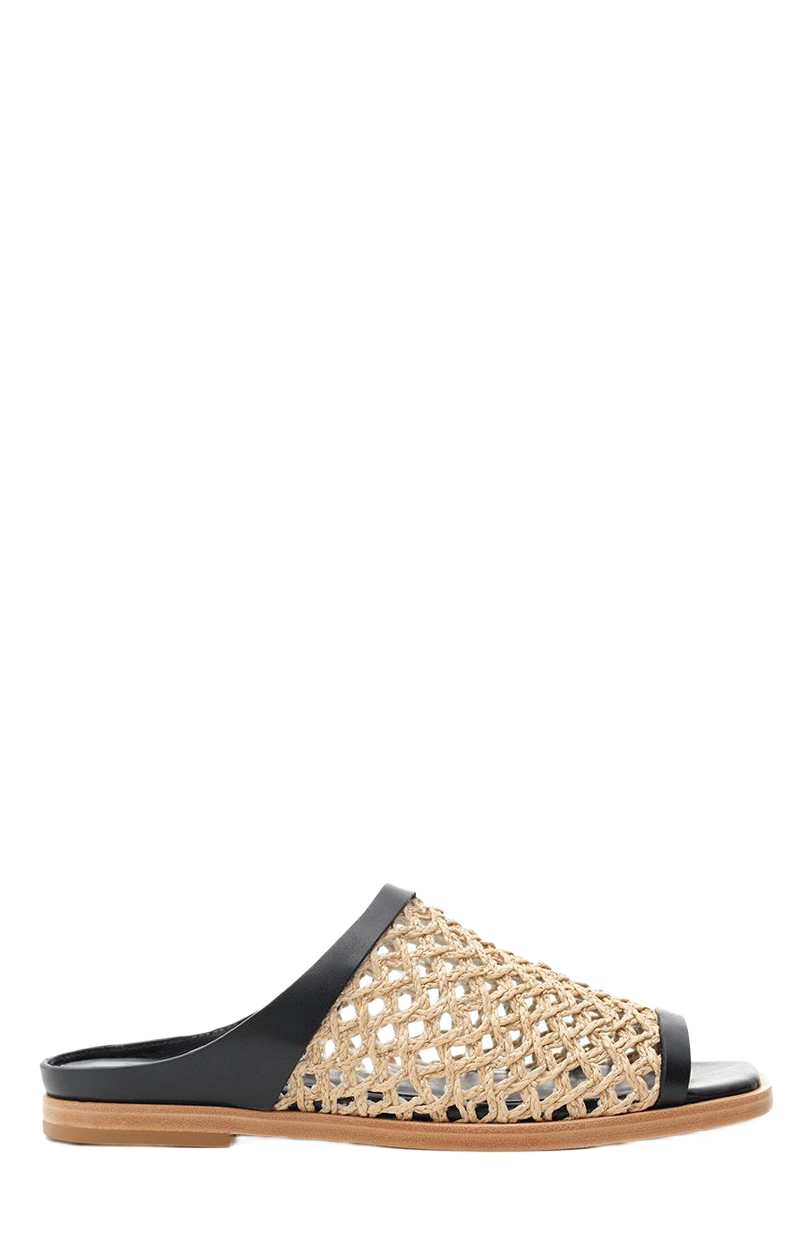 Daniella Shevel Alba Sandal, Main, color, Black