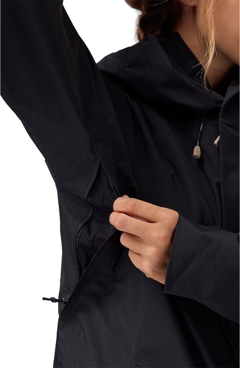 Backcountry Crestcarver Gore-Tex Shell Jacket - Women's, Alternate, color, Black