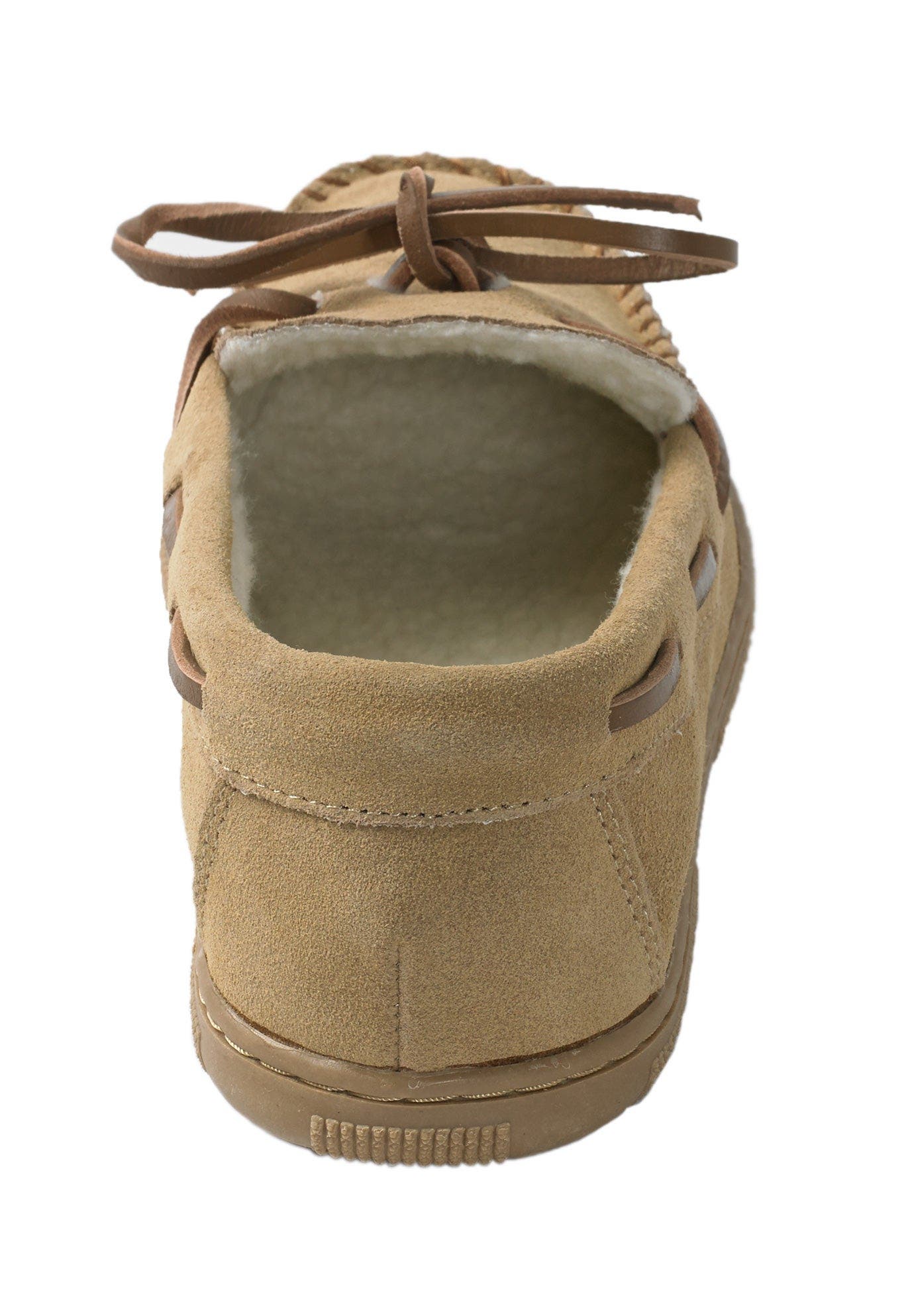 KingSize Suede Tracker Slippers, Alternate, color, Black