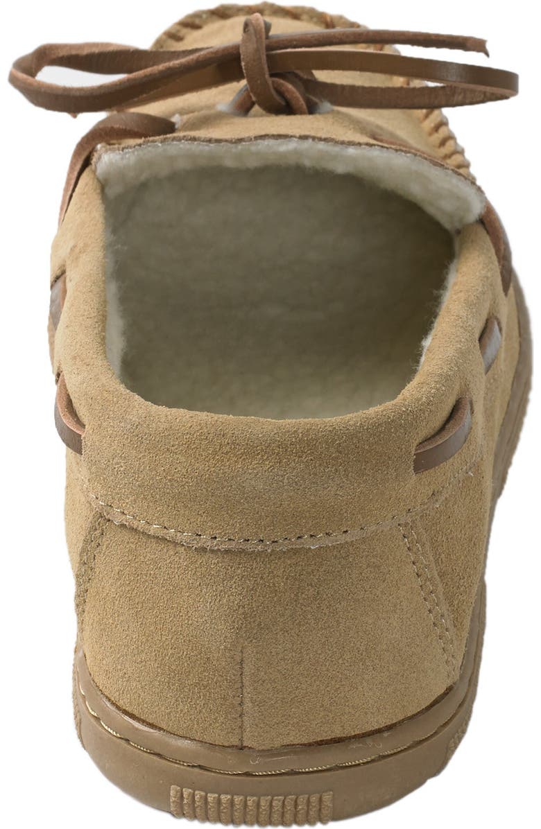 KingSize Suede Tracker Slippers, Alternate, color, Black