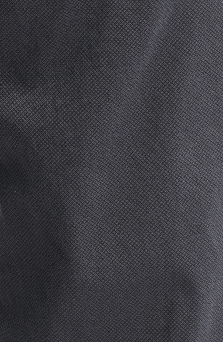 Brax Cooper Microprint Ultralight Regular Fit Straight Leg Pants, Alternate, color, Dark Grey