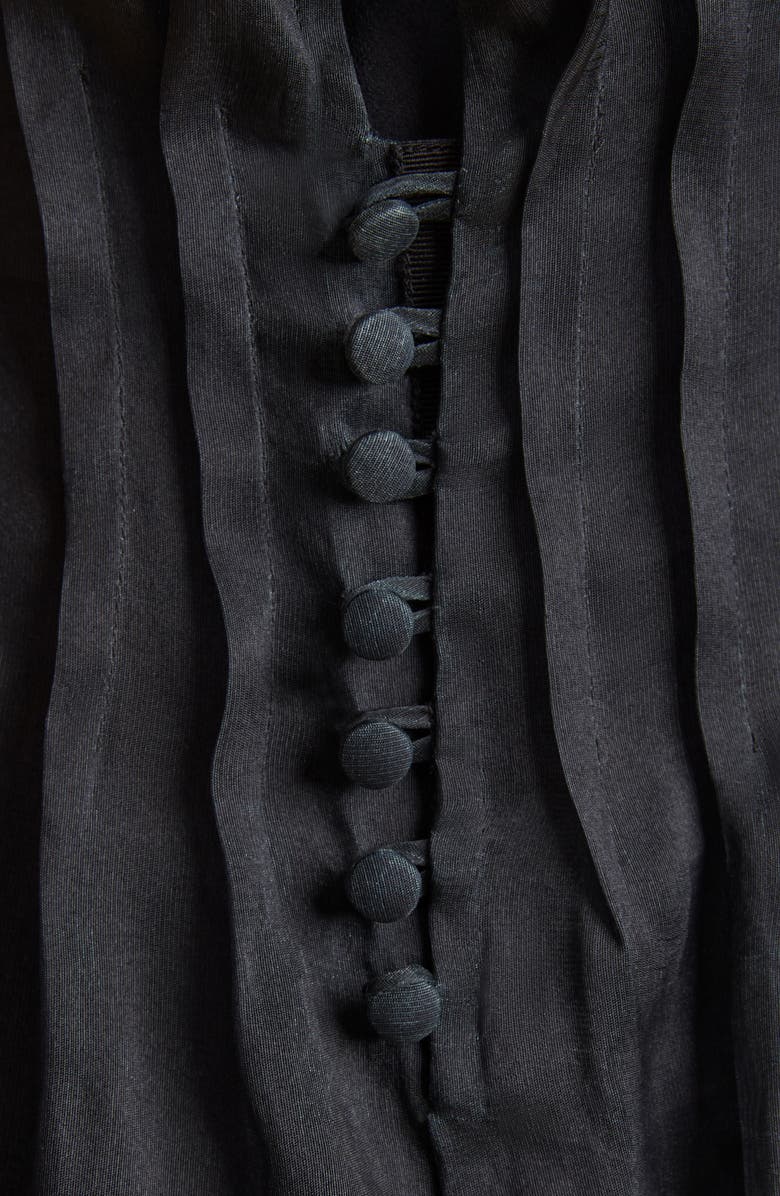 Khaite Pintuck Silk Organza Top, Alternate, color, 