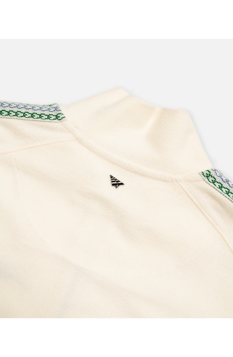 PAPER PLANES Planes Cotton French Terry Jacket, Alternate, color, Ecru