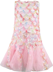 Lola + The Boys Mermaid Magic Tutu Dress