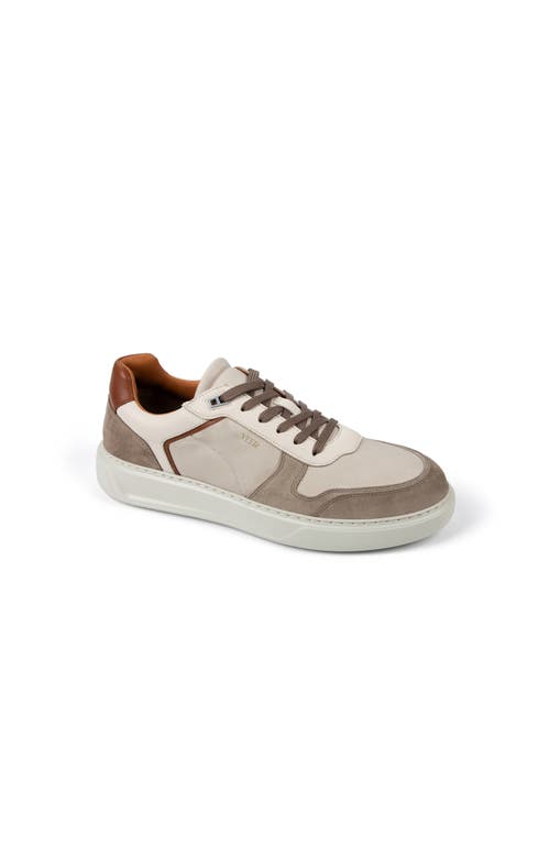 Anthony Veer Men's Acton Court Sneaker In White Black Multi