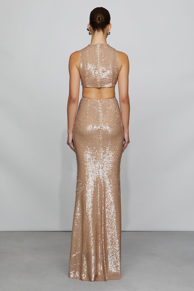 Tashi Gown, Alternate, color, Nude