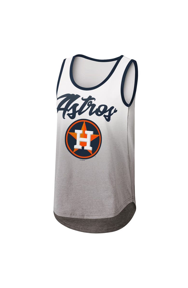 G-III 4HER BY CARL BANKS Women's G-III 4Her by Carl Banks White Houston Astros Logo Opening Day Tank Top, Alternate, color, White